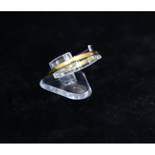 349 - A 22ct gold wedding ring