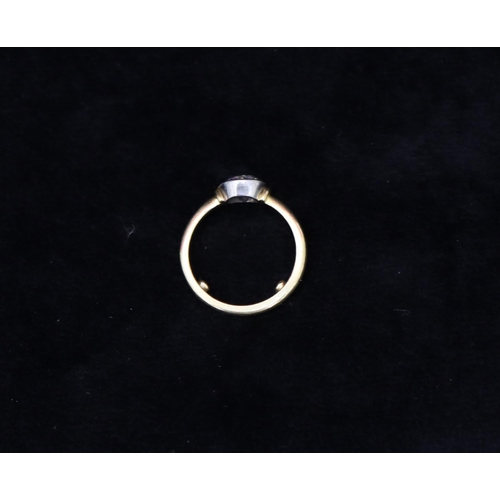 353 - An 18ct gold solitaire diamond ring, approx. 0.80ct, Size J/K (Inclusion to centre), 3.4 grams gross