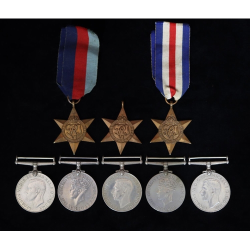 407 - 3 WWII Defence medals, 2 WWII 1939-1945 medals, an Italian Star, a French and German Star and a 1939... 