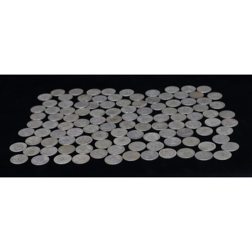 532 - A quantity of pre-1947 One Shillings, circa 1920/29, 602 grams