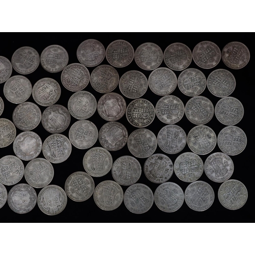 540 - A quantity of various pre-1947 Half Crowns, 815 grams