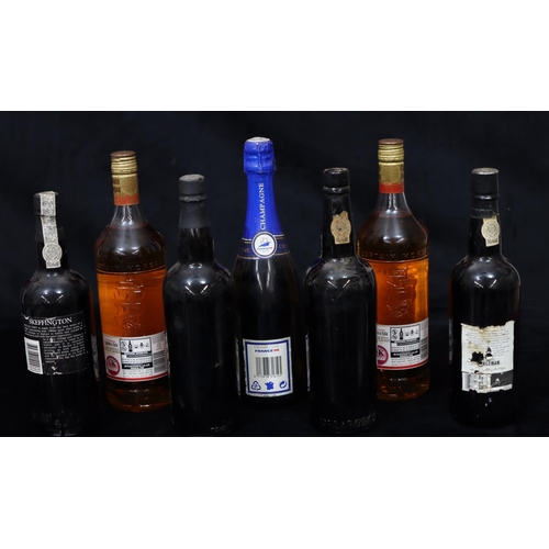 758 - 4 bottles of port 