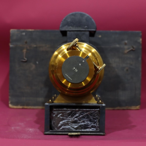 833 - Walter Tyler Helioscopic Magic Lantern, circa 1890, patent number 259, 42cm long (boxed), chimney od... 