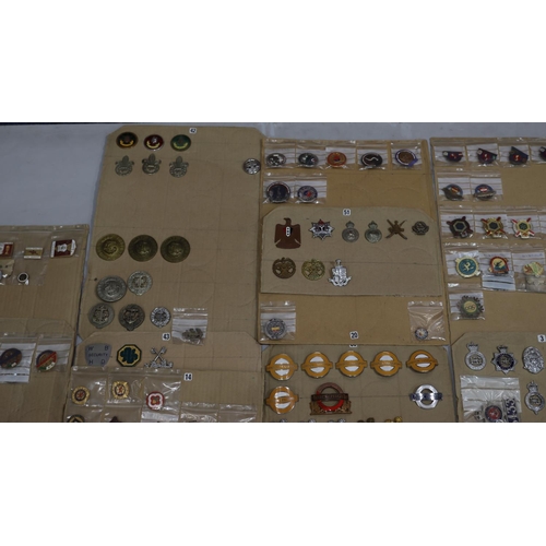 850 - A quantity of various enamel and other badges 