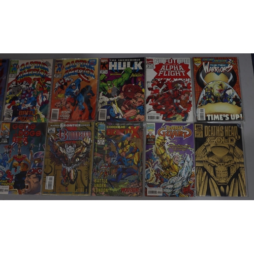 890 - A quantity of Marvel comics 