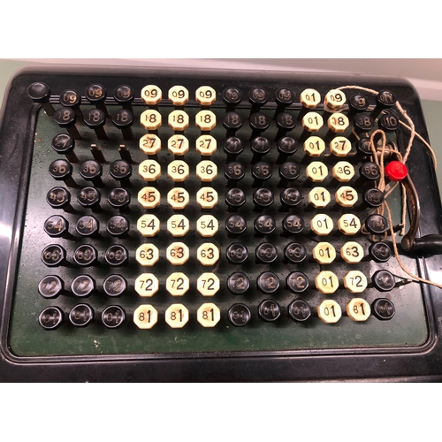 1119 - An early 20th Century adding machine, Burroughs.