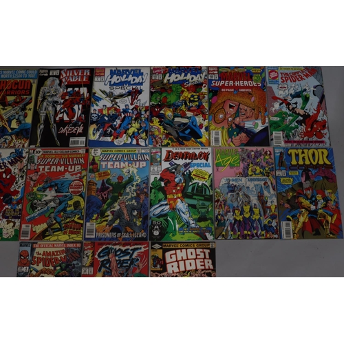 2124 - A quantity of Marvel comics, 