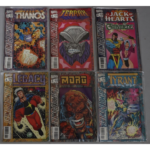 2125 - Marvel comics - a set of 6 