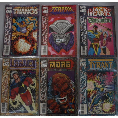 2125 - Marvel comics - a set of 6 