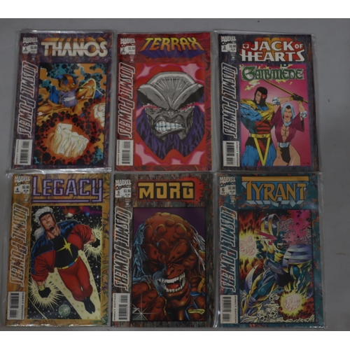 2125 - Marvel comics - a set of 6 