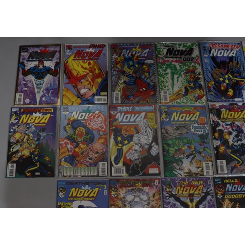 2129 - Marvel comics - a set of 18 