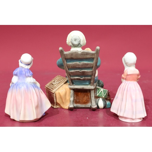 144 - 3 Royal Doulton figurines, 