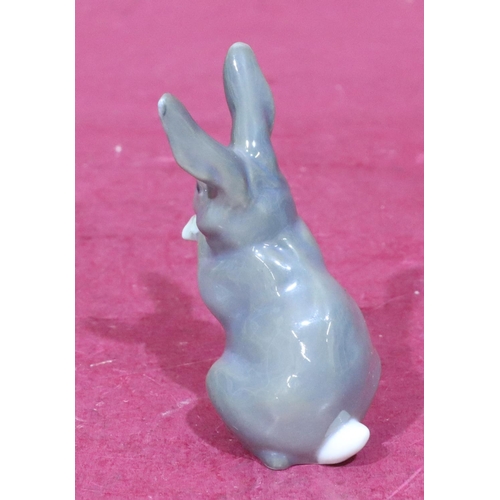 199 - A Royal Copenhagen figure of a hare no.1252, 9cm high