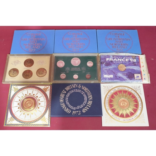 472 - 9 proof coin sets 