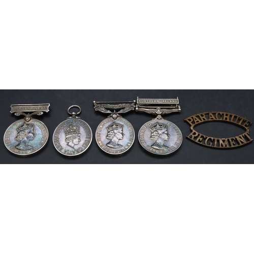 523 - A set of 4 Elizabeth II medals : 