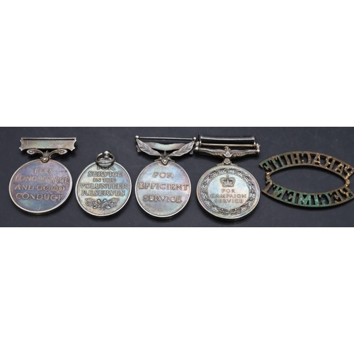 523 - A set of 4 Elizabeth II medals : 