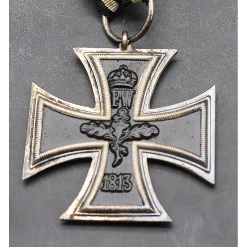 598 - A 1914 2nd class Iron Cross with ribbon.