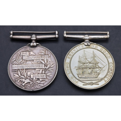 599 - 2 Victorian medals 