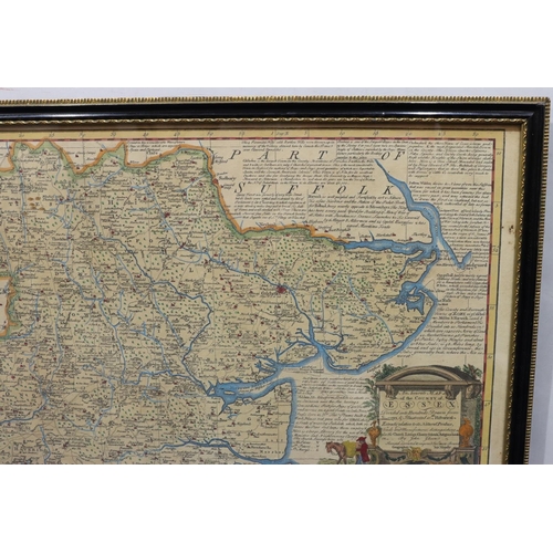 623 - John Gibson, 18th Century hand coloured map 