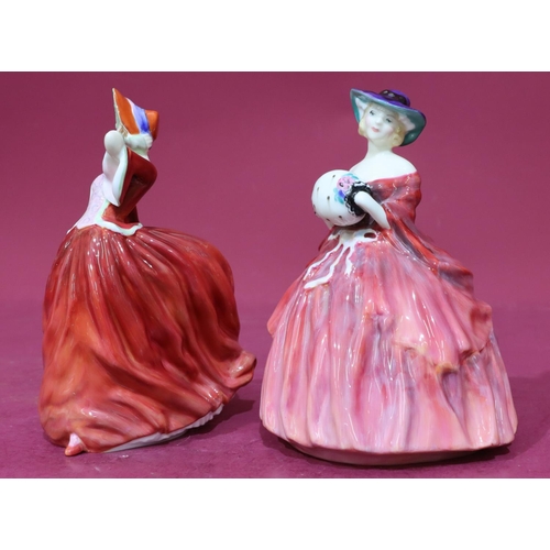 69 - 2 Royal Doulton figurines 