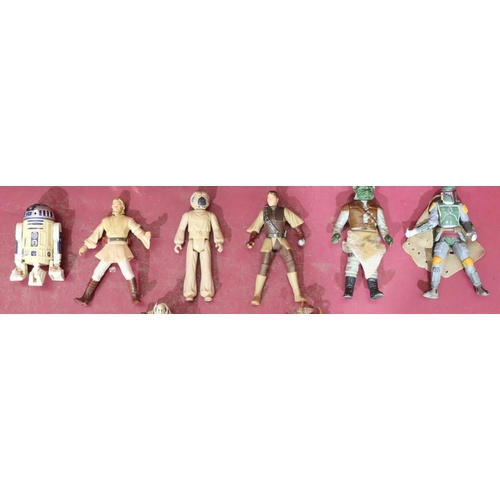 804 - 14 Hasbro and Kenner LFL Star Wars figures