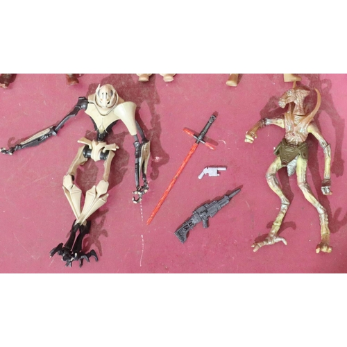 804 - 14 Hasbro and Kenner LFL Star Wars figures