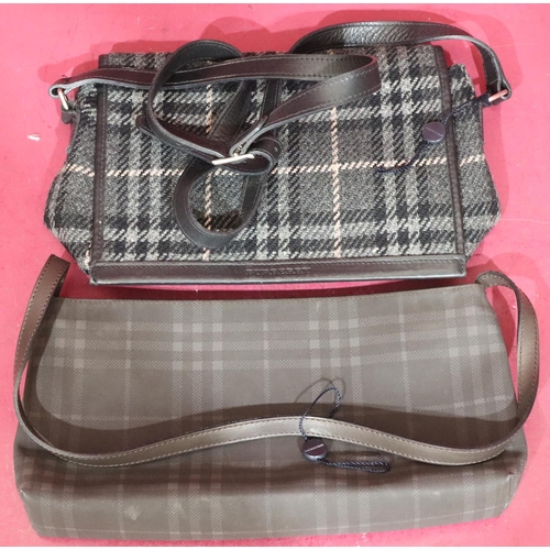 833 - 2 Burberry handbags