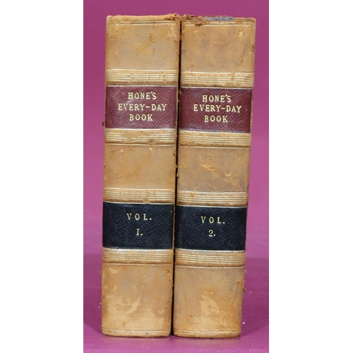 877 - 2 leather bound books 