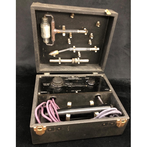 2180 - A Readson High Frequency Violet Ray Apparatus in fitted box.