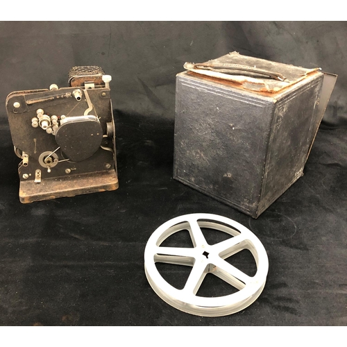 2183 - A vintage Kodascope projector Model C, numbered 2683 to base with 1 reel and boxed.