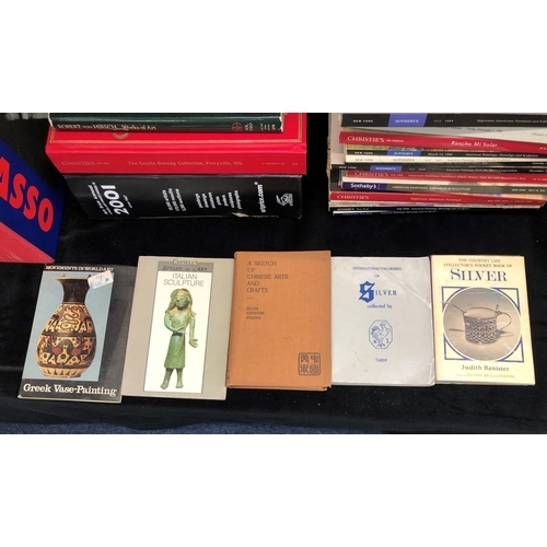 2210 - A Boxed Picasso I & II edited by Igno F. Walther and a quantity of auction catalogues, 2001 Art Pric... 