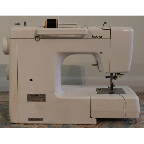 3117 - A Brother Star 1 Electronic Auto Tension sewing machine, model A31130543 with case,  cable and foot ... 