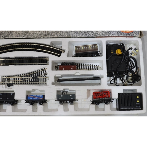 580 - A Hornby Railways electric train set 