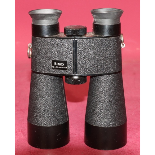 662 - A pair of Binox 10 x 50 binoculars (no case).