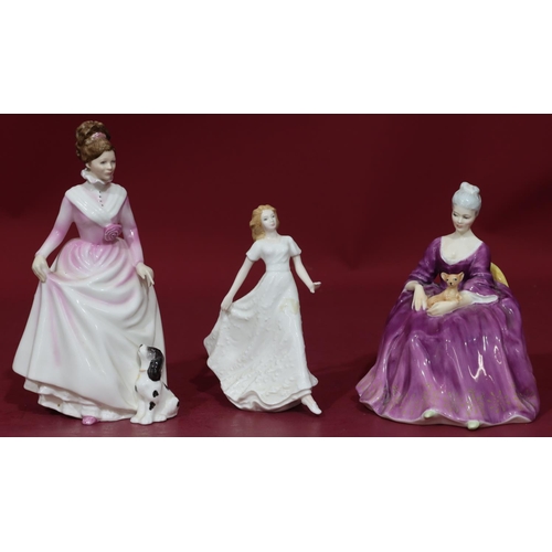 86 - 3 Royal Doulton figurines 