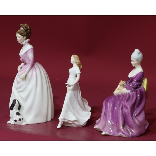 86 - 3 Royal Doulton figurines 