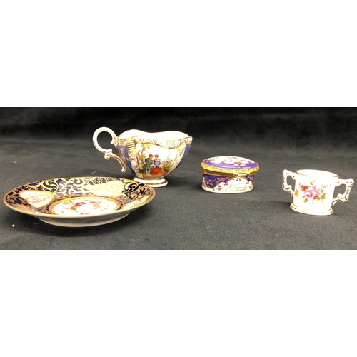 3303 - A Royal Crown Derby miniature loving cup 