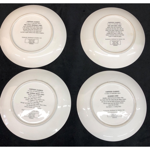 3329 - 22 various Disney plates, including The Bradford Exchange Share the Laughter 7225B, Cartoon Classics... 