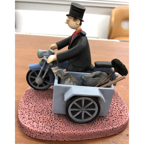 3543 - A Camberwick Green figure of Roger Varley on his Motorbike, CG78 (2)