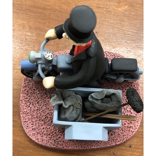 3543 - A Camberwick Green figure of Roger Varley on his Motorbike, CG78 (2)