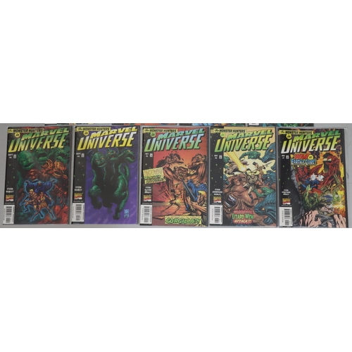 4012 - A set of 9 Marvel comics 