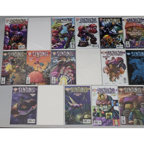 4020 - A set of 12 Marvel comics 