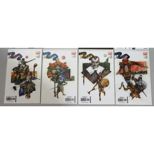 4023 - A Marvel Blade II 2002, a set of 5 1602 New World Marvel comics 2003, numbers 1 through to 5, 2005 a... 