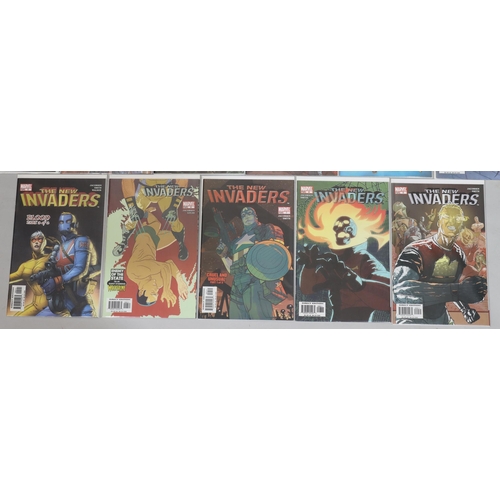 4035 - A set of 9 Marvel comics 