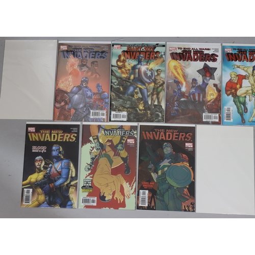 4035 - A set of 9 Marvel comics 