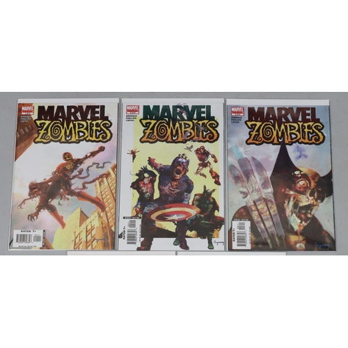 4038 - A set of 5 Marvel comics Zombies, Robert Kirkman 2005, Complete set numbers 1 to 5, all wrapped and ... 