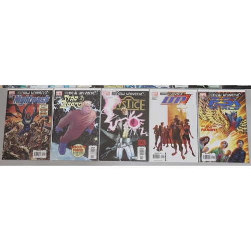 4041 - A set of 6 Marvel comics New Warriors 2006 by Zeb Wells and Young, numbers 1 to 6, 5 Marvel comics N... 