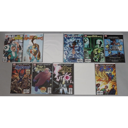 4041 - A set of 6 Marvel comics New Warriors 2006 by Zeb Wells and Young, numbers 1 to 6, 5 Marvel comics N... 