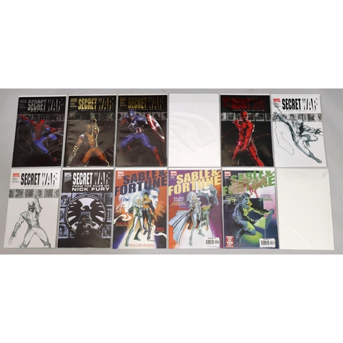 4043 - A set of 5 Marvel comics 