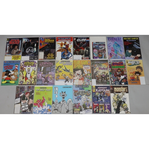 4047 - 22 Free Comic Book Day comics 